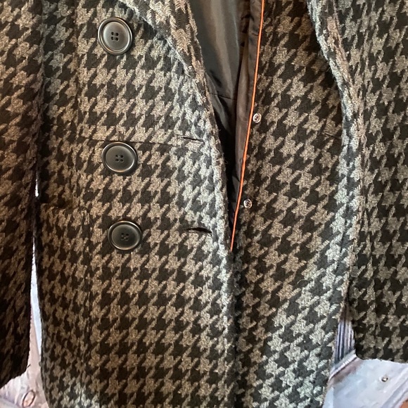 🍁 Sale 2x$20 Bar III women’s Fall winter coat jacket black/grey pattern S - Picture 7 of 16